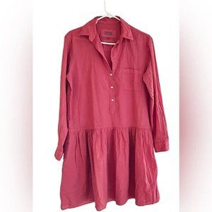 GRAYSON Changemaker Dress rosewood Tissue Cotton size M dusty rose pink
